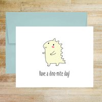 Cartoon Animal Note Cards - Set of 5