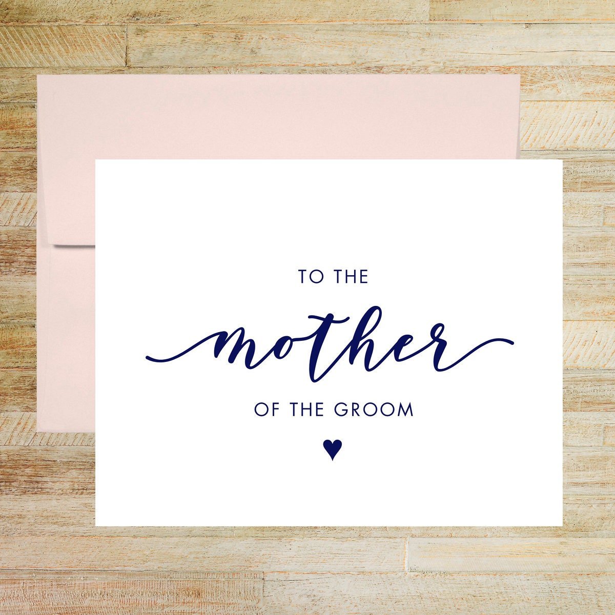 To the Mother of the Groom Wedding Day Card