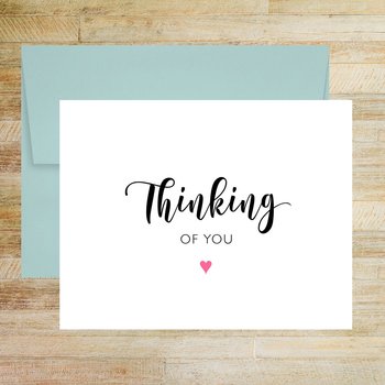 Thinking of You Greeting Card